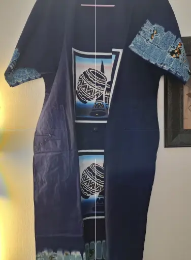 Drumline Blue Harmony Kaftan